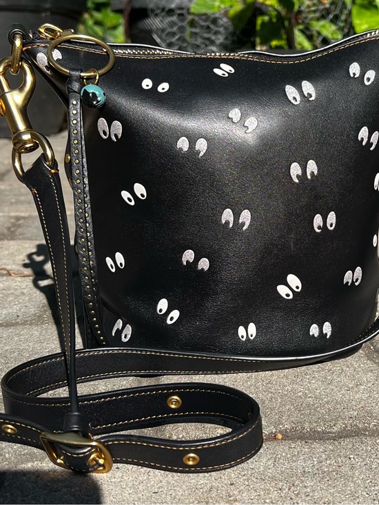 Coach Handbags - RARE Disney x Coach Dark Fairytale Spooky Eyes Duffle 20 Limited Edition